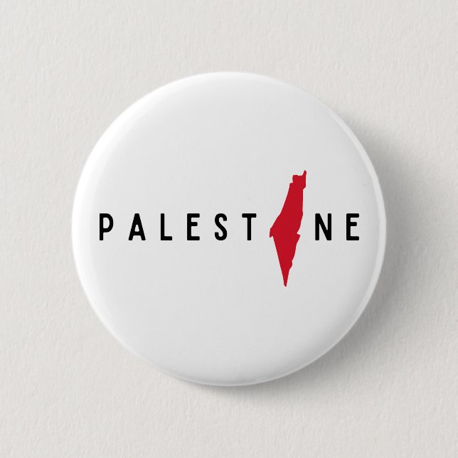 Palästinafreier palästinensischer Freier Gaza Button (Vorderseite)