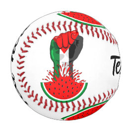 Palästinafreiheit fliegt auf Watermelon an Baseball