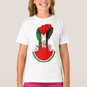 Palästinafreiheit fliegt auf Watermelon an T-Shirt
