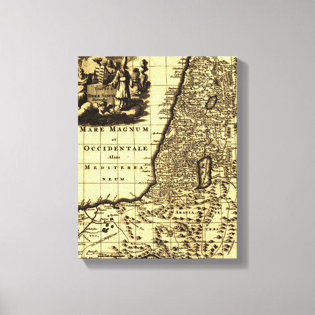 PalästinaPanoramaplanPalästina Leinwanddruck (Vorderseite)