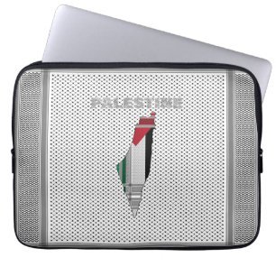 Palästine Keffiyeh Scarf Thema Laptopschutzhülle