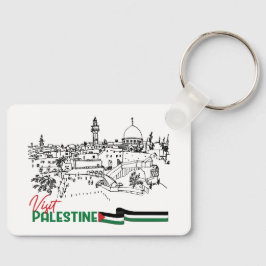 Palästinensererbe und Hoffnung Schlüsselanhänger