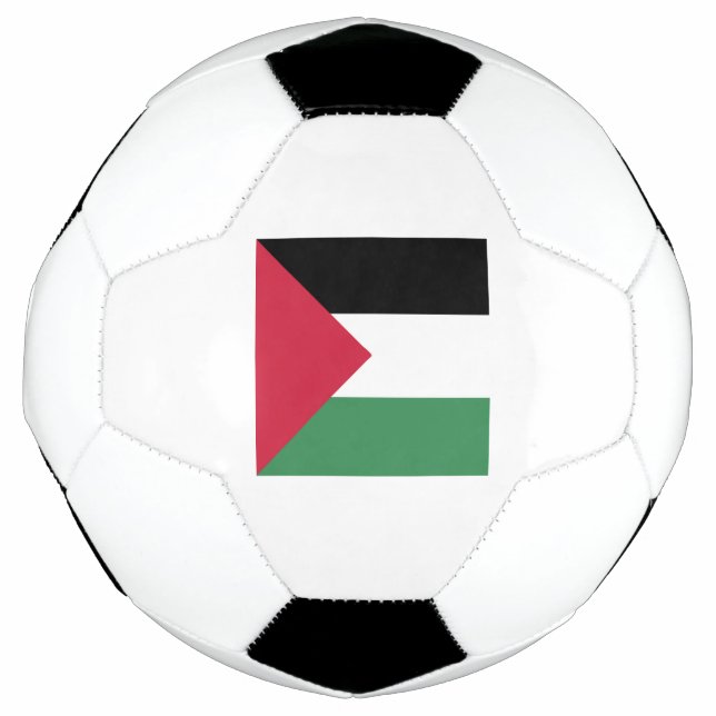 Palästinenserflagge Fußball (Vorderseite)