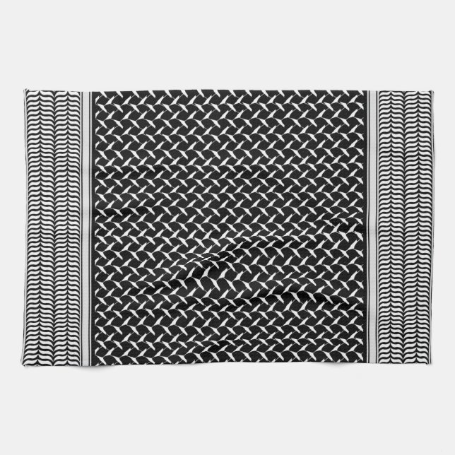 PalästinenserKeffiyeh  Geschirrtuch (Horizontal)