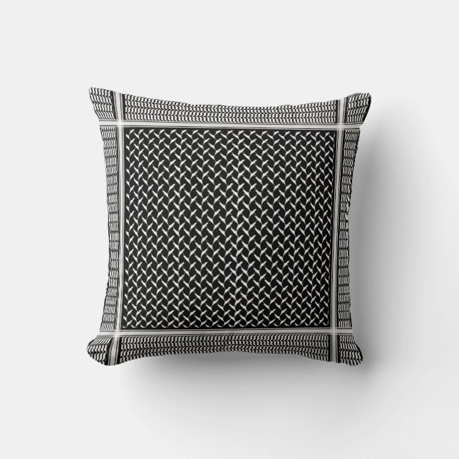 PalästinenserKeffiyeh Kissen (Vorderseite)