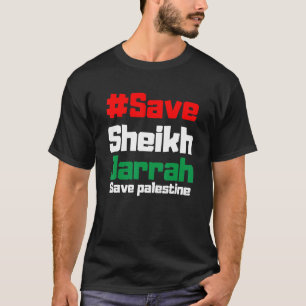 Palästinensische Fahne im freien Gaza-Streifen ara T-Shirt