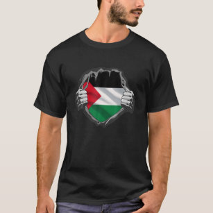 Palästinensische Fahne im freien Palästina-Gaza-St T-Shirt
