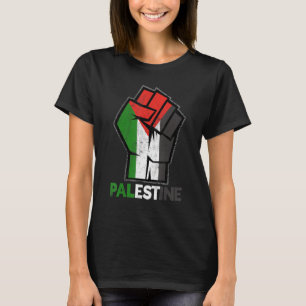 Palästinensische Flagge - Arabische Kalligrafie fr T-Shirt