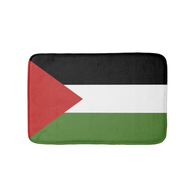 Palästinensische Flagge Badematte (Vorderseite)