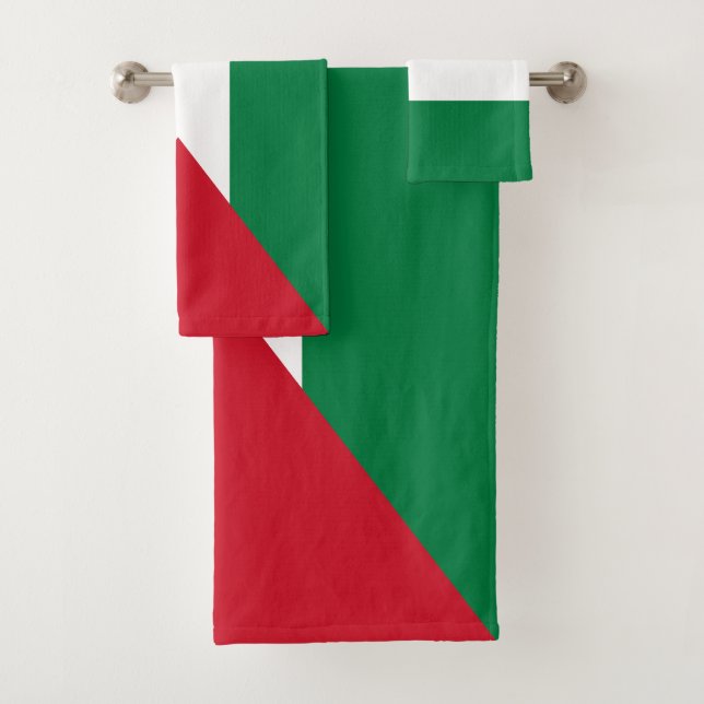 Palästinensische Flagge Badhandtuch Set (Insitu)