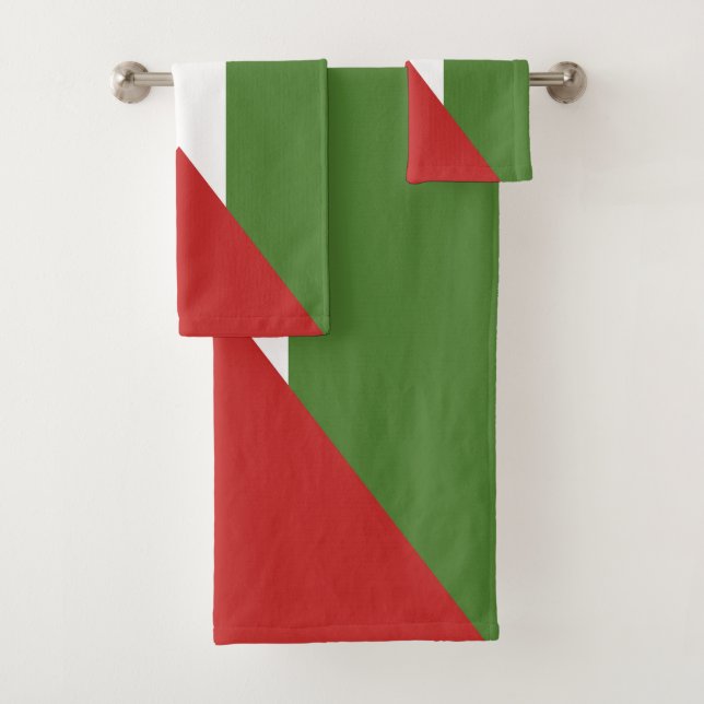 Palästinensische Flagge Badhandtuch Set (Insitu)