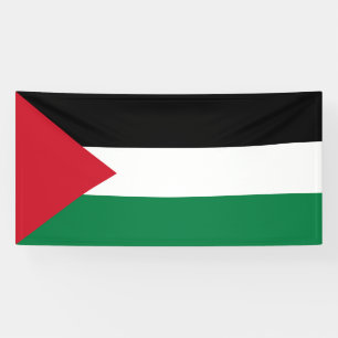 Palästinensische Flagge Banner