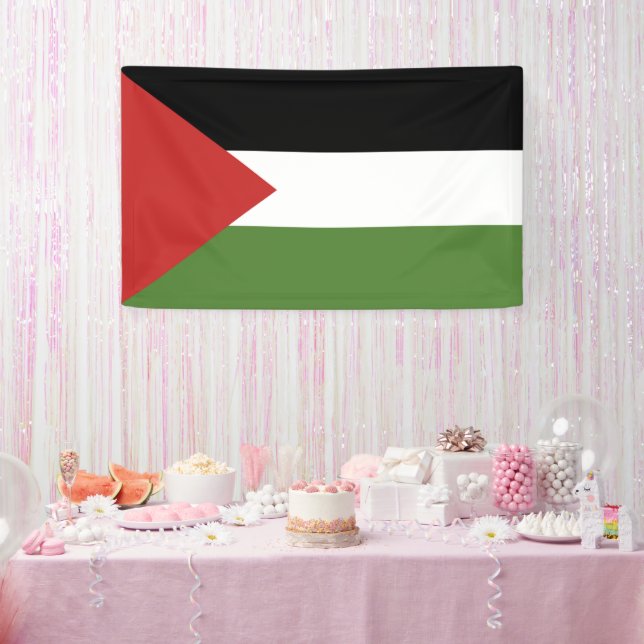 Palästinensische Flagge Banner (Party)