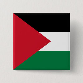 Palästinensische Flagge Button