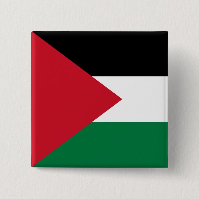 Palästinensische Flagge Button (Vorderseite)
