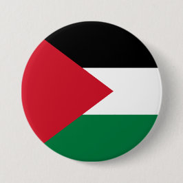 Palästinensische Flagge Button
