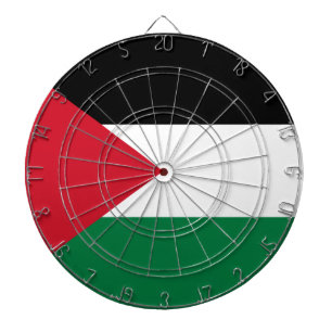 Palästinensische Flagge Dartscheibe
