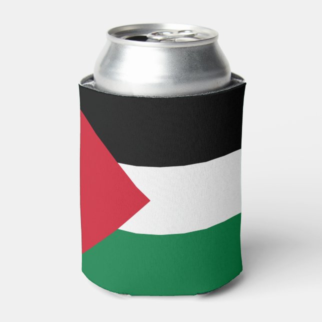 Palästinensische Flagge Dosenkühler (Kanne Vorderseite)