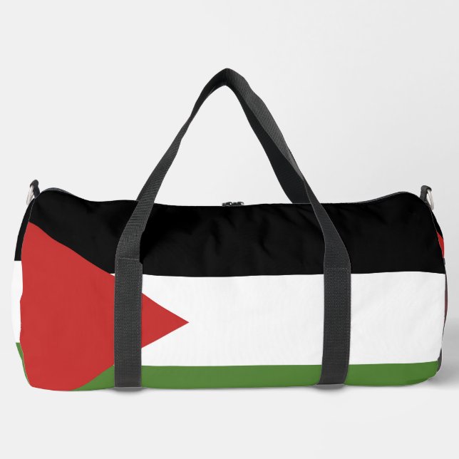 Palästinensische Flagge Duffle Bag (Vorderseite)