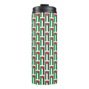 Palästinensische Flagge Freies Palästina individue Thermosbecher