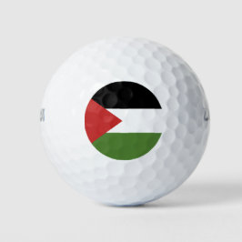 Palästinensische Flagge Golfball