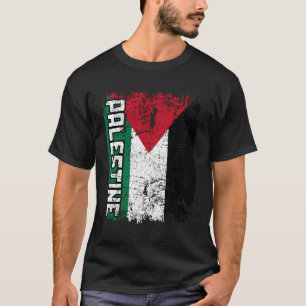 Palästinensische Flagge Großpalästinensische Flagg T-Shirt