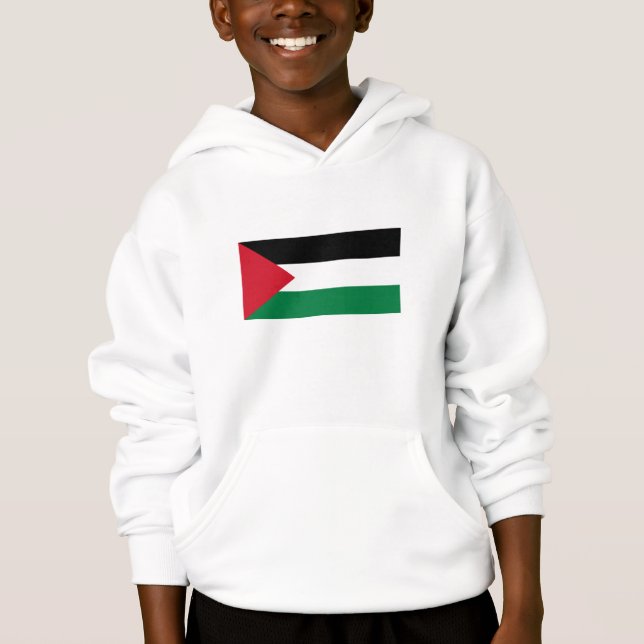 Palästinensische Flagge Hoodie (Vorderseite)