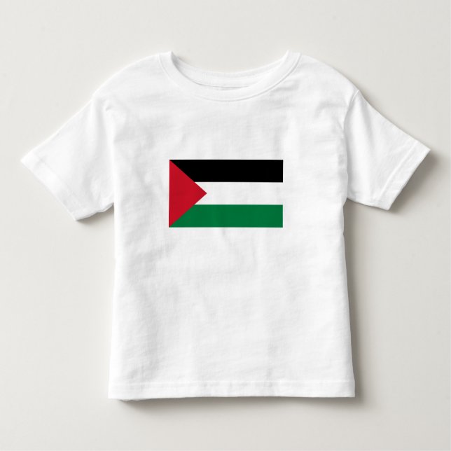 Palästinensische Flagge Kleinkind T-shirt (Vorderseite)