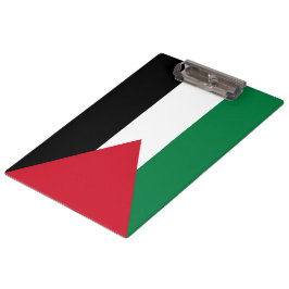 Palästinensische Flagge Klemmbrett