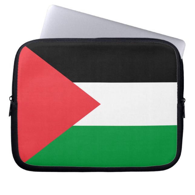 Palästinensische Flagge Laptop-Sieb Laptopschutzhülle (Vorderseite)