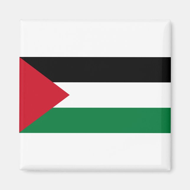 Palästinensische Flagge Magnet (Vorne)