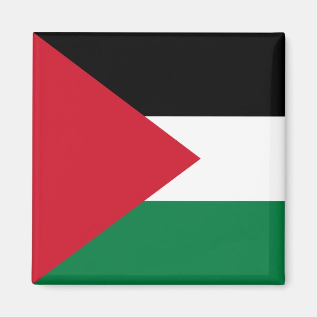 Palästinensische Flagge Magnet (Vorne)