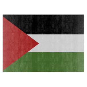 Palästinensische Flagge Schneidebrett