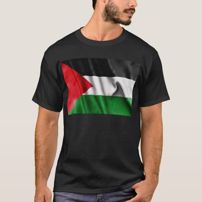 Palästinensische Flagge T-Shirt (Vorderseite)