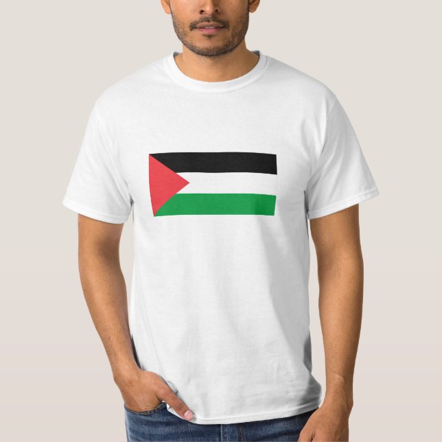 Palästinensische Flagge T-Shirt (Vorderseite)