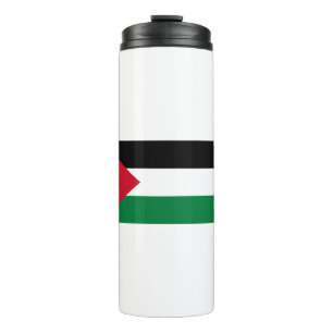 Palästinensische Flagge Thermosbecher