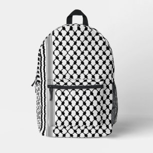 Palästinensische Hatta Keffiyeh Kufiya Folk (2 Mus Bedruckter Rucksack