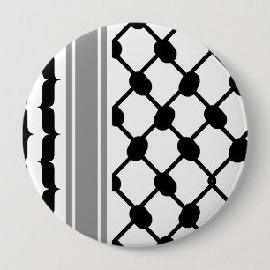 Palästinensische Hatta Keffiyeh Kufiya Folk (2 Mus Button