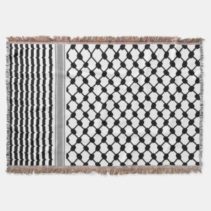 Palästinensische Hatta Keffiyeh Kufiya Folk (2 Mus Decke