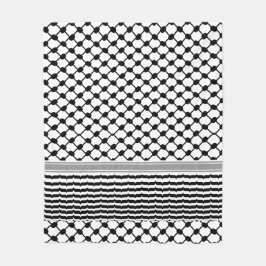 Palästinensische Hatta Keffiyeh Kufiya Folk (2 Mus Fleecedecke