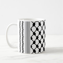 Palästinensische Hatta Keffiyeh Kufiya Folk (2 Mus Kaffeetasse