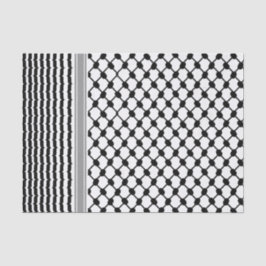 Palästinensische Hatta Keffiyeh Kufiya Folk (2 Mus Seidenpapier
