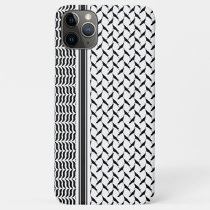 Palästinensische Joranische Kuffiya Schwarz-Weiß-S Case-Mate iPhone Hülle