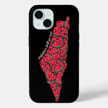 Palästinensische Karte mit Watermelonen | freie Pa