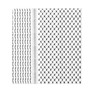 Palästinensische Kufiya-Zoll Notizblock