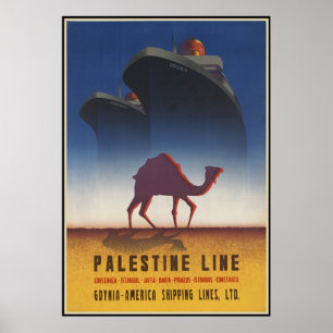 Palästinensische Linie Poster