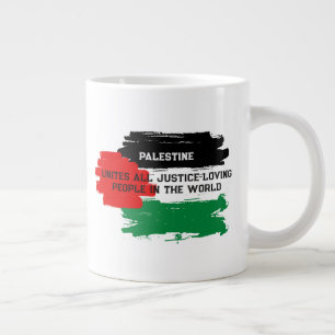 Palästinensische Stärke und Solidarität Jumbo-Mug Jumbo-Tasse