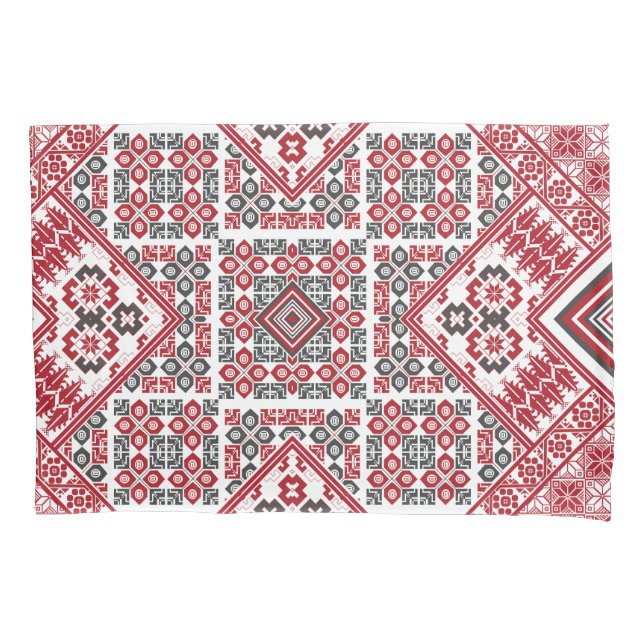 palästinensische Stickerei Muster 2 Kissenbezug (Vorderseite)