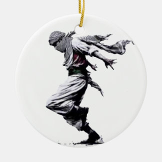 Palästinensische Tanz Dabke Keramik Ornament