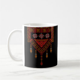 Palästinensische Tatreez Embroidery | Palestine Ar Kaffeetasse